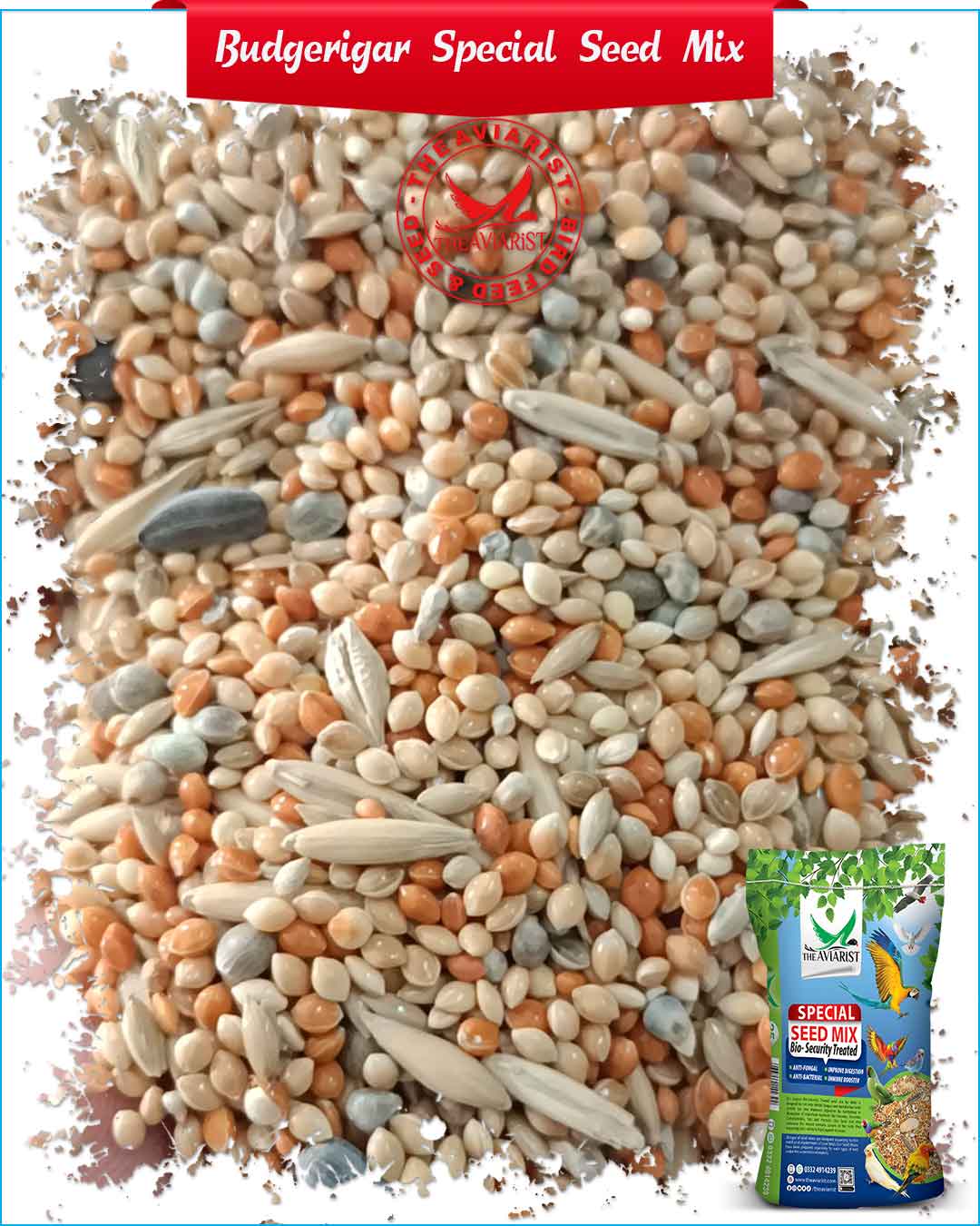 Special Seed Mix for Budgerigar - The Aviarist
