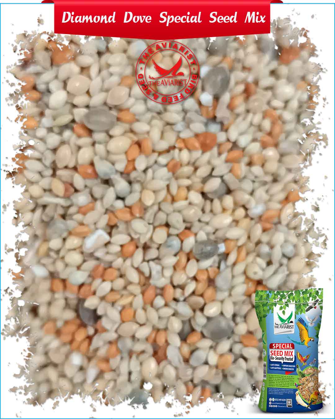 Special Seed Mix for Diamond Dove - The Aviarist