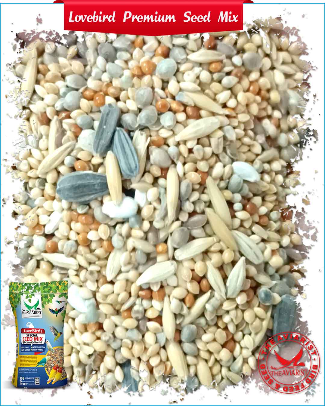 Special Seed Mix for Lovebird - The Aviarist