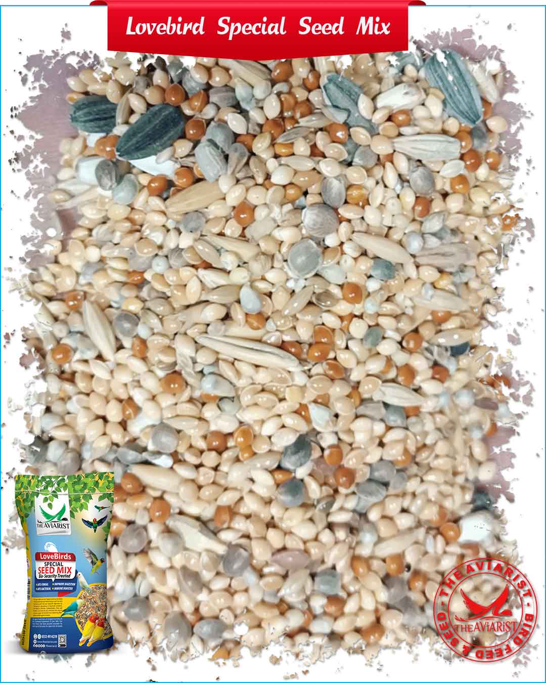 Special Seed Mix for Lovebird - The Aviarist