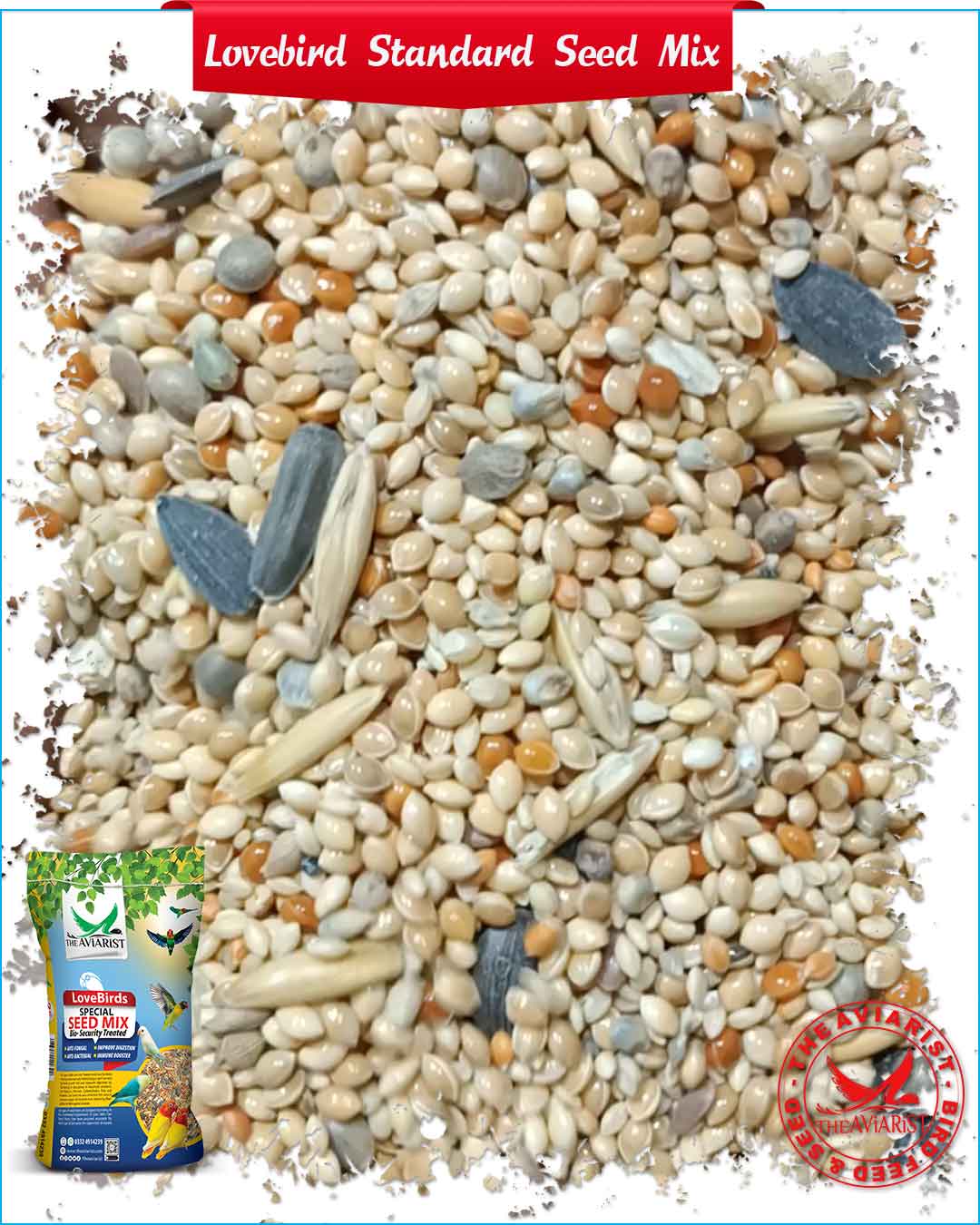 Special Seed Mix for Lovebird - The Aviarist