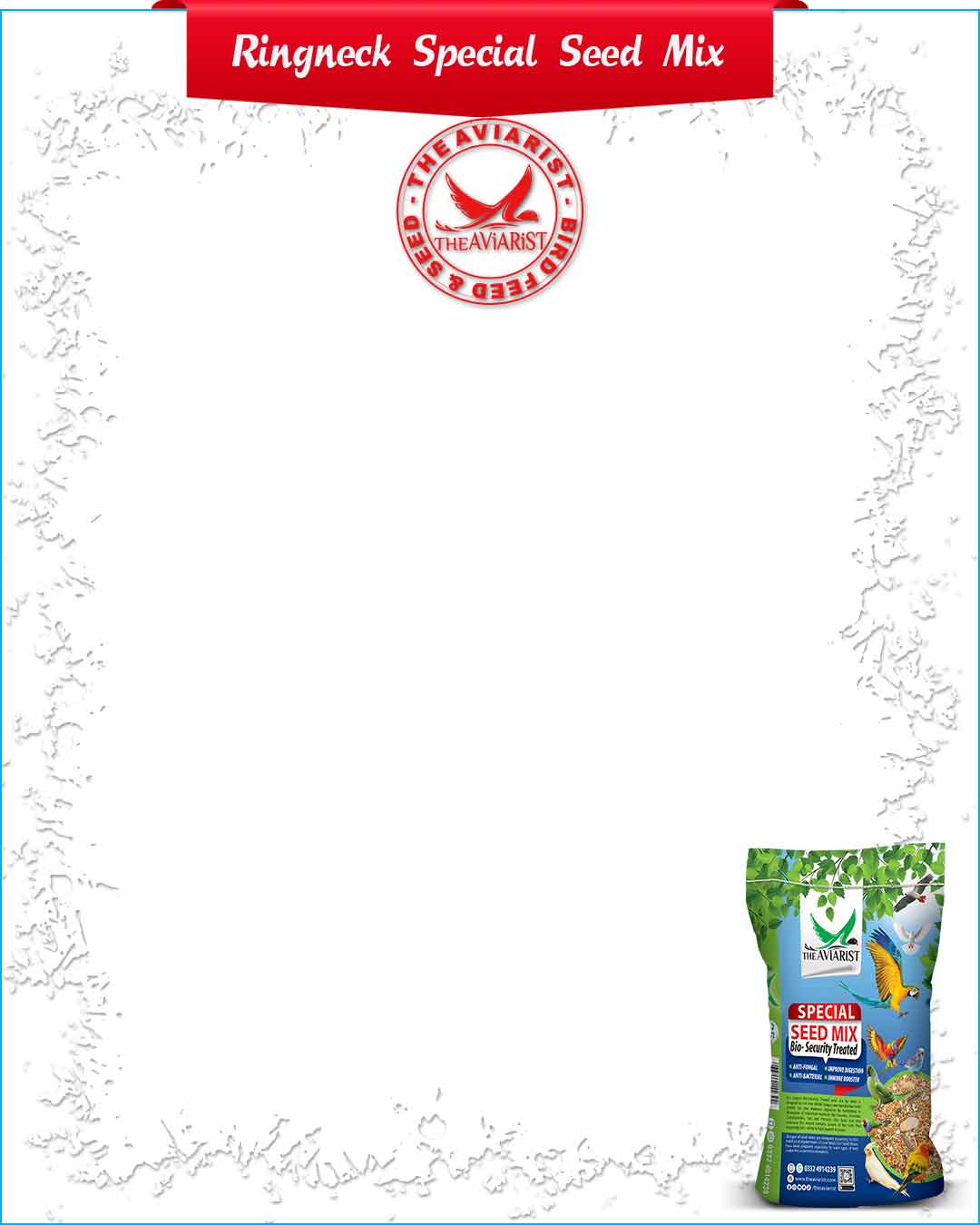 Special Seed Mix for Indian Ring Neck Parrot - The Aviarist